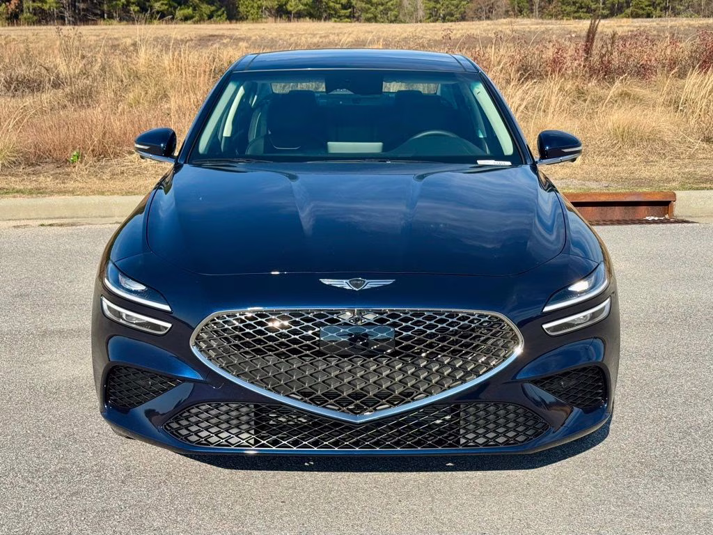 2026 Capri Blue Genesis G70 2.5T Prestige RWD Sedan