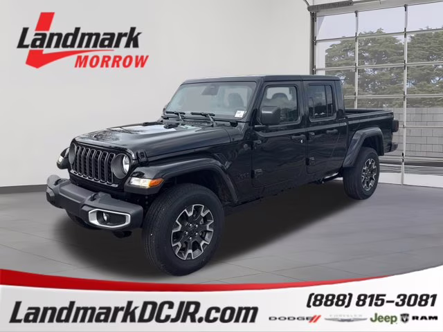 2026 Black Clearcoat Jeep Gladiator Sahara 4X4 Truck