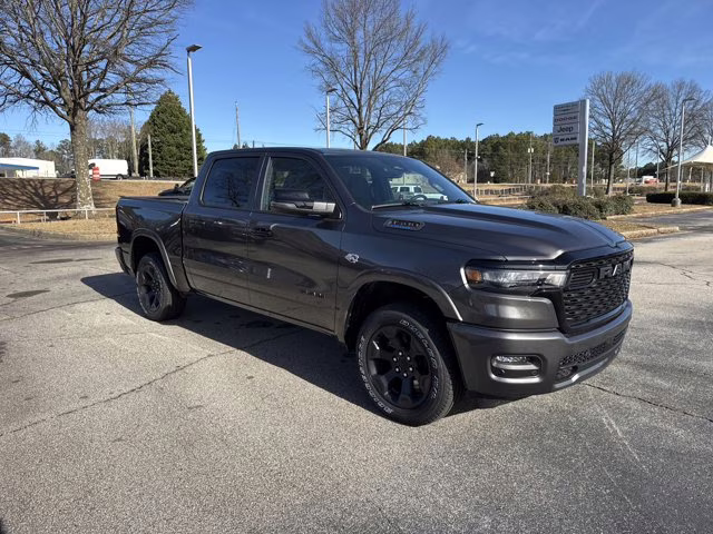 2026 Granite Crystal Metallic Clearcoat Ram 1500 Big Horn 4X4 Truck