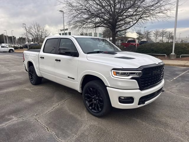 2026 Ivory White Tri-Coat Pearlcoat Ram 1500 Limited 4X4 Truck