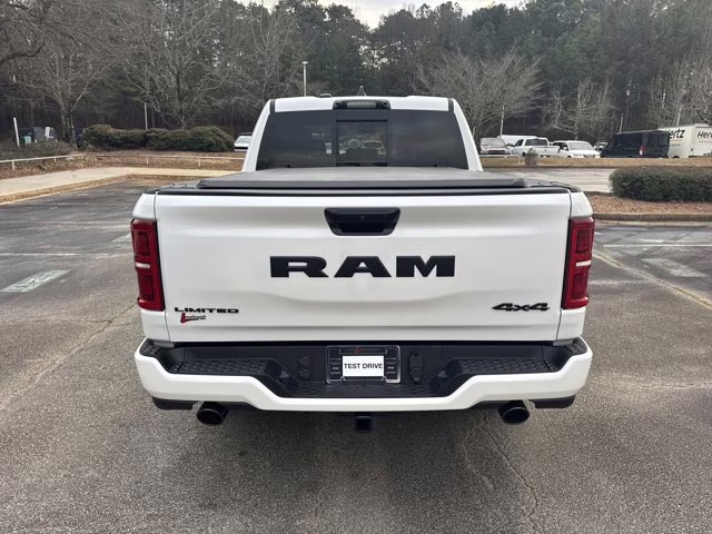 2026 Ivory White Tri-Coat Pearlcoat Ram 1500 Limited 4X4 Truck