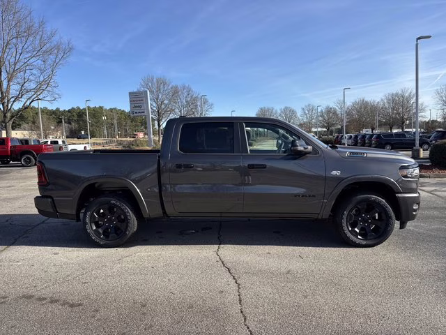 2026 Granite Crystal Metallic Clearcoat Ram 1500 Big Horn 4X4 Truck