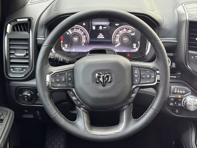 2026 Ivory White Tri-Coat Pearlcoat Ram 1500 Limited 4X4 Truck