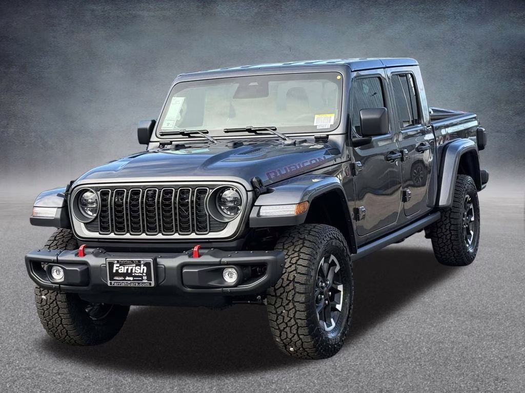 2026 Granite Crystal Metallic Clearcoat Jeep Gladiator Rubicon 4X4 Truck
