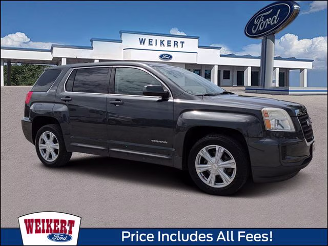 2017 Graphite Gray Metallic GMC Terrain SLE-1 FWD SUV