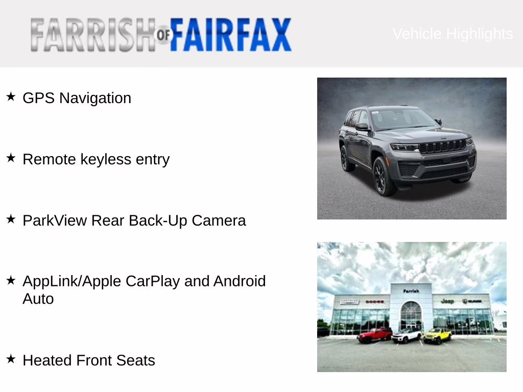 2026 Baltic Gray Metallic Clearcoat Jeep Grand Cherokee Laredo 4X4 SUV