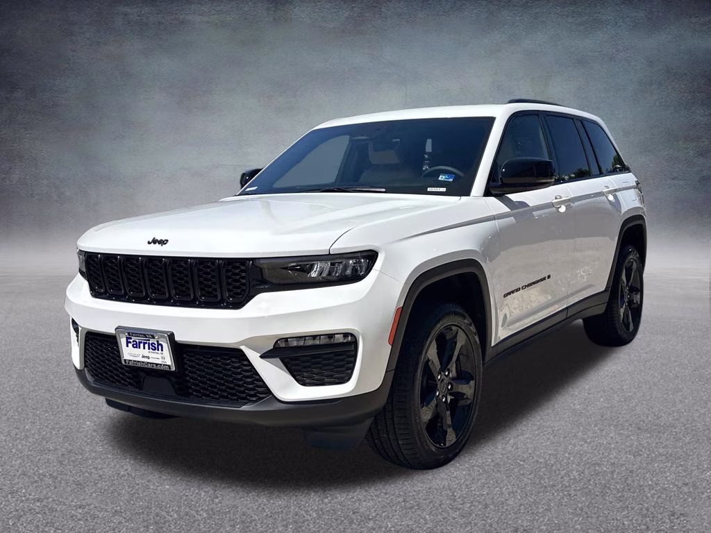 2025 Bright White Clearcoat Jeep Grand Cherokee Limited 4X4 SUV