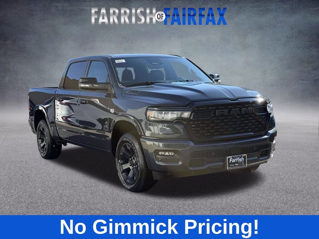 2026 Forged Blue Metallic Ram 1500 Big Horn/Lone Star 4X4 Truck