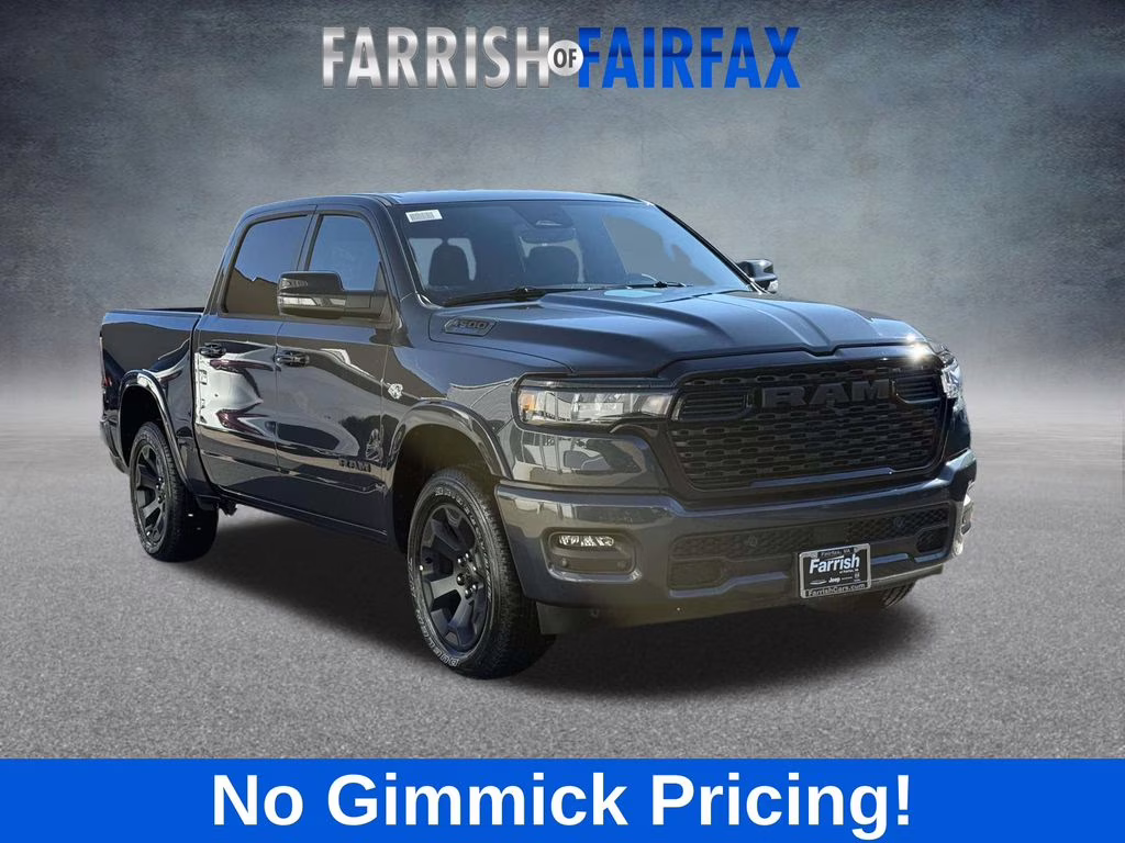 2026 Forged Blue Metallic Ram 1500 Big Horn/Lone Star 4X4 Truck