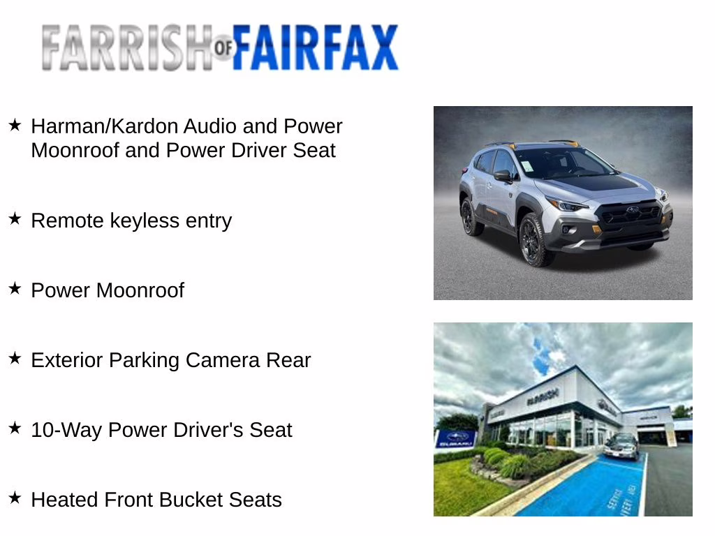 2026 Ice Silver Metallic Subaru Crosstrek Wilderness AWD SUV