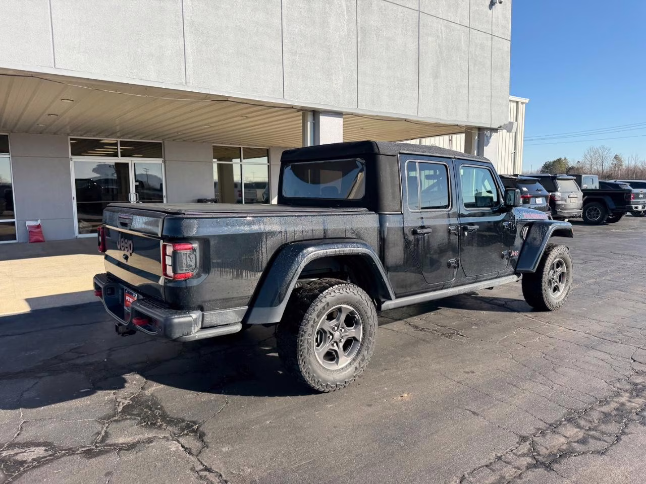 2022 Black Clearcoat Jeep Gladiator Rubicon 4X4 Truck