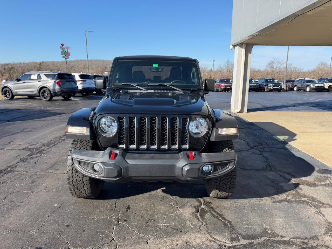 2022 Black Clearcoat Jeep Gladiator Rubicon 4X4 Truck