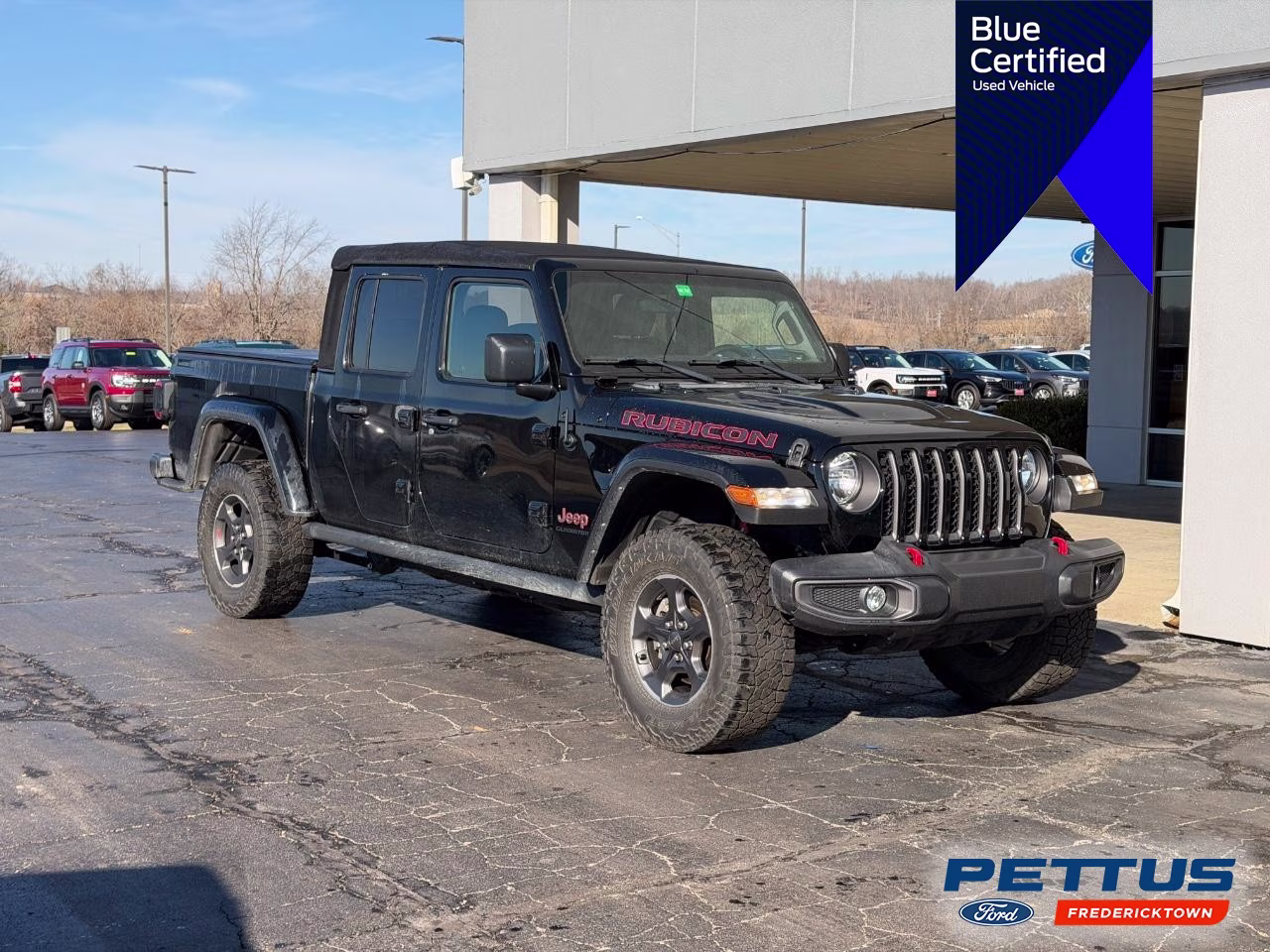 2022 Black Clearcoat Jeep Gladiator Rubicon 4X4 Truck