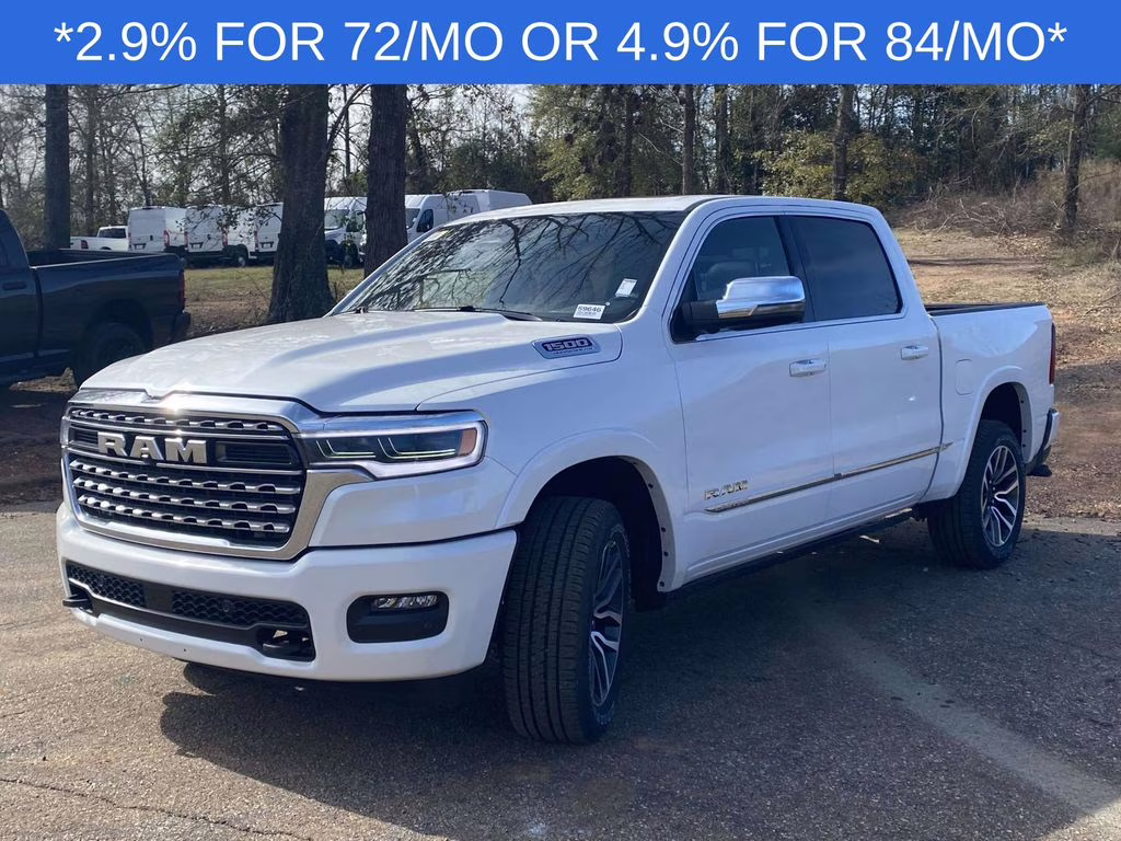 2026 Ivory White Tri-Coat Pearlcoat Ram 1500 Limited 4X4 Truck