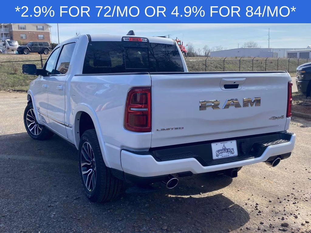 2026 Ivory White Tri-Coat Pearlcoat Ram 1500 Limited 4X4 Truck