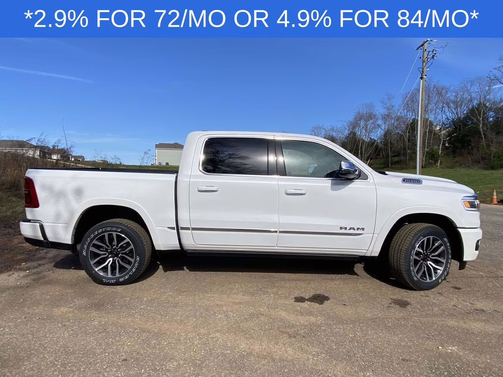 2026 Ivory White Tri-Coat Pearlcoat Ram 1500 Limited 4X4 Truck