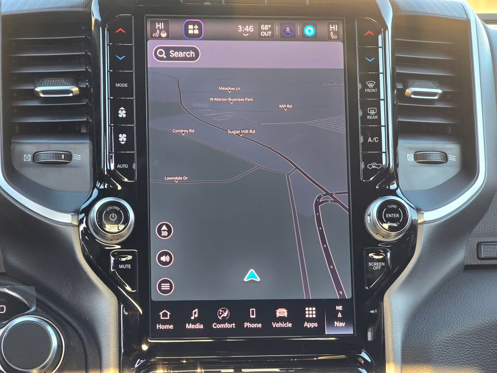 2026 Diamond Black Crystal Pearlcoat Ram 1500 Big Horn/Lone Star 4X4 Truck