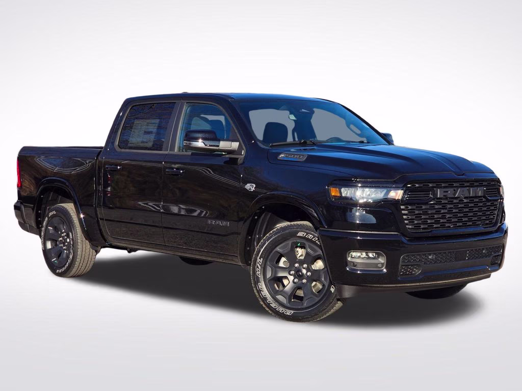 2026 Diamond Black Crystal Pearlcoat Ram 1500 Big Horn/Lone Star 4X4 Truck
