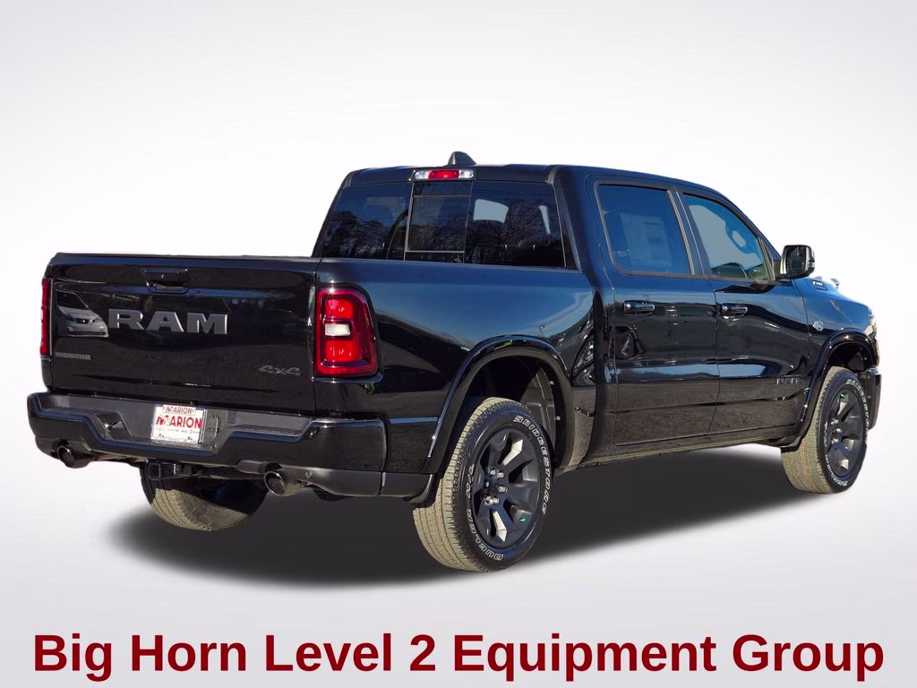 2026 Diamond Black Crystal Pearlcoat Ram 1500 Big Horn/Lone Star 4X4 Truck