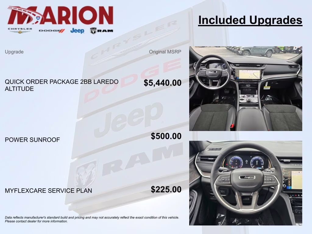 2026 Bright White Clearcoat Jeep Grand Cherokee Laredo Altitude 4X4 SUV