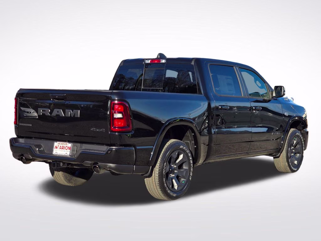2026 Diamond Black Crystal Pearlcoat Ram 1500 Big Horn/Lone Star 4X4 Truck