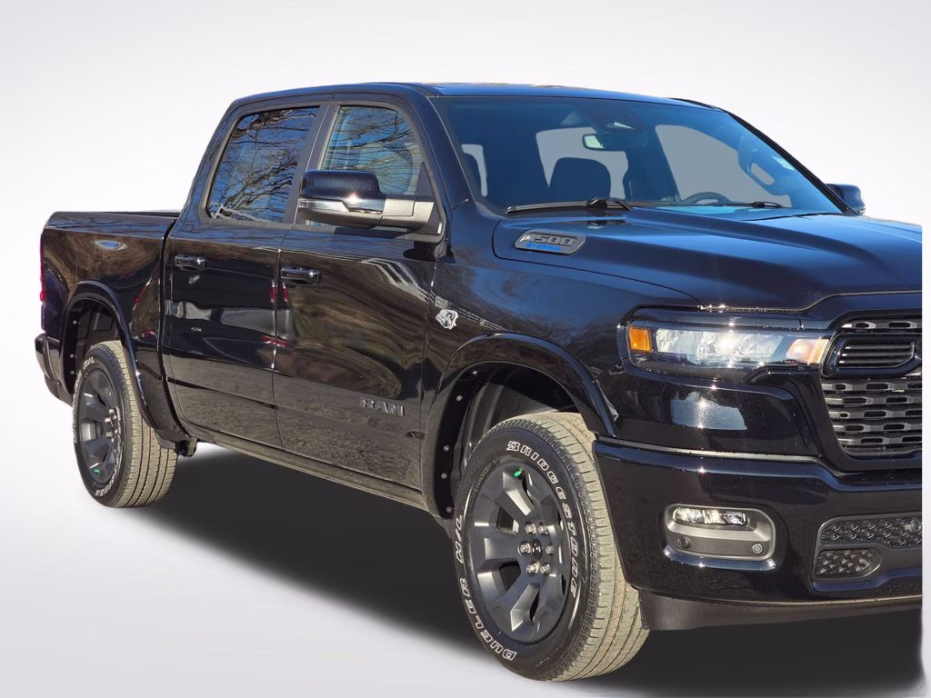 2026 Diamond Black Crystal Pearlcoat Ram 1500 Big Horn/Lone Star 4X4 Truck