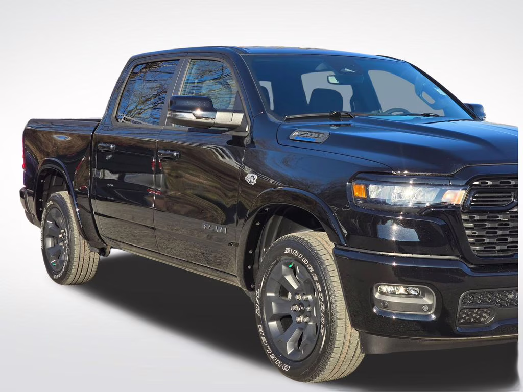 2026 Diamond Black Crystal Pearlcoat Ram 1500 Big Horn/Lone Star 4X4 Truck
