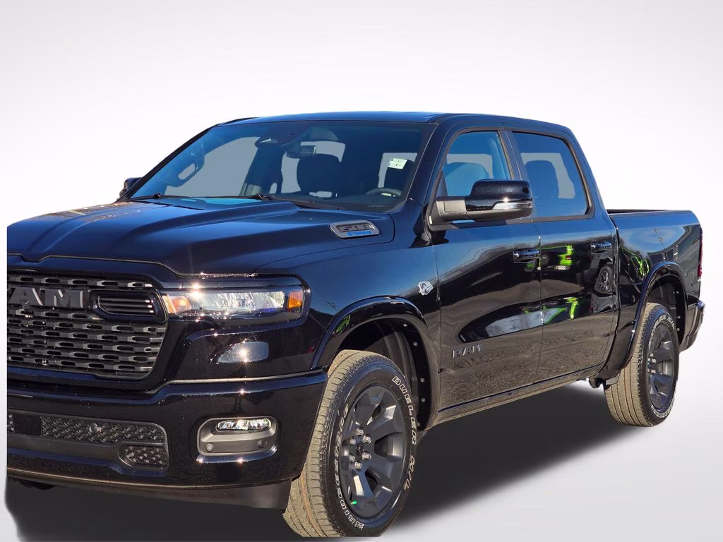 2026 Diamond Black Crystal Pearlcoat Ram 1500 Big Horn/Lone Star 4X4 Truck