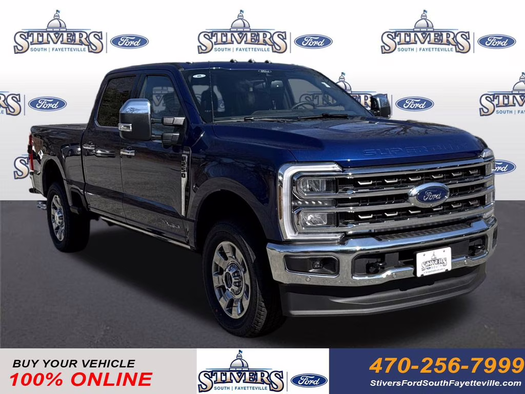 2026 Blue Metallic Ford Super Duty F-250 SRW King Ranch 4X4 Truck
