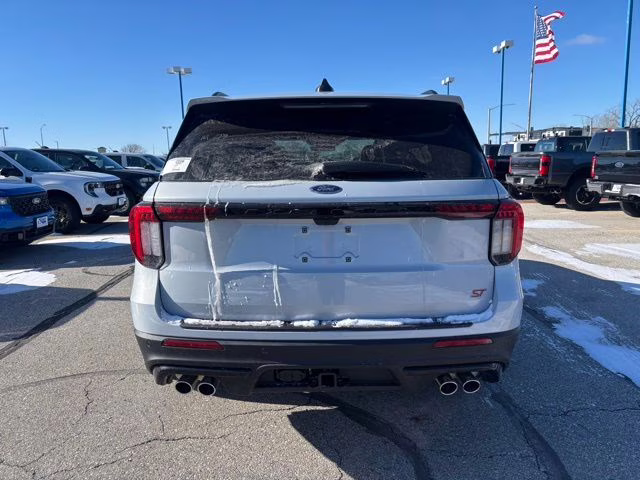 2026 Space White Metallic Ford Explorer ST 4X4 SUV