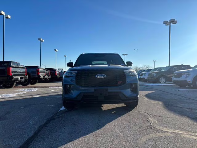 2026 Vapor Blue Metallic Ford Explorer ST 4X4 SUV