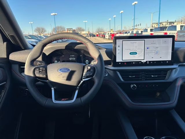 2026 Vapor Blue Metallic Ford Explorer ST 4X4 SUV