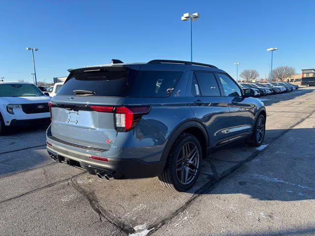 2026 Vapor Blue Metallic Ford Explorer ST 4X4 SUV
