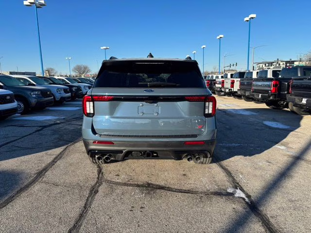 2026 Vapor Blue Metallic Ford Explorer ST 4X4 SUV