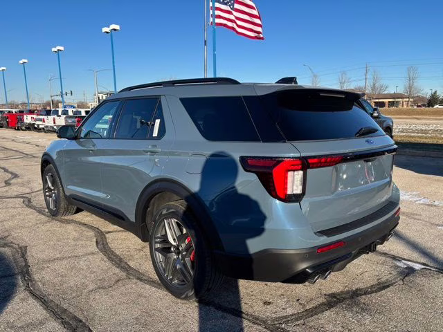 2026 Vapor Blue Metallic Ford Explorer ST 4X4 SUV
