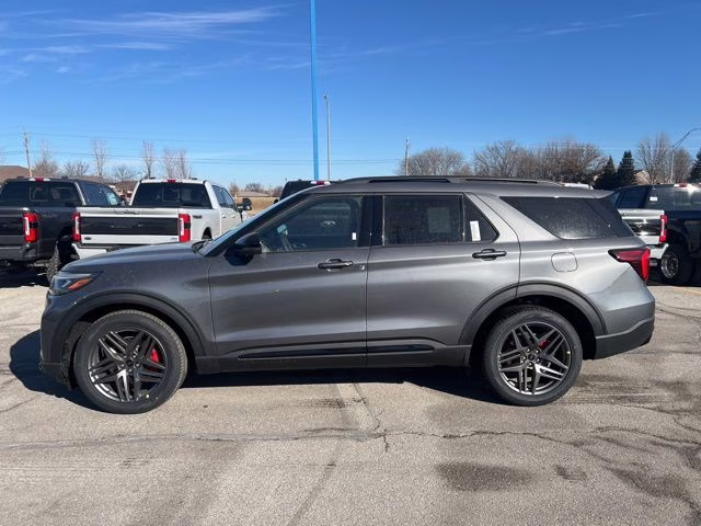 2026 Carbonized Gray Metallic Ford Explorer ST 4X4 SUV