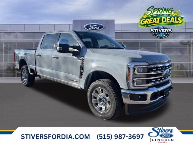 2026 Glacier Gray Metallic Tri-Coat Ford Super Duty F-250 SRW Lariat 4X4 Truck