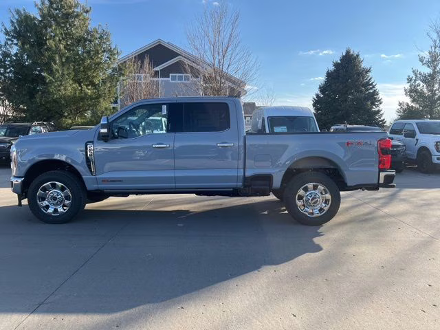 2026 Glacier Gray Metallic Tri-Coat Ford Super Duty F-250 SRW Lariat 4X4 Truck