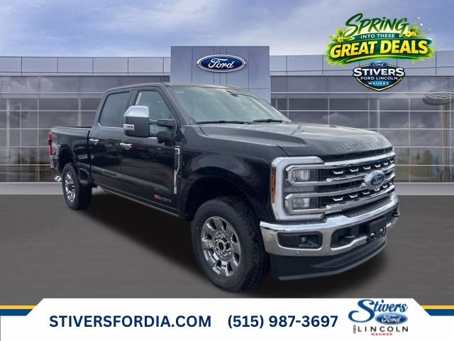 2026 Agate Black Metallic Ford Super Duty F-250 SRW Lariat 4X4 Truck