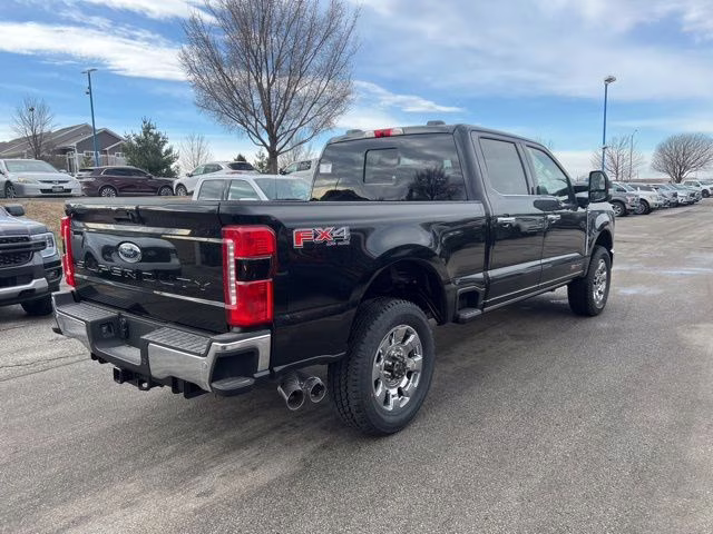 2026 Agate Black Metallic Ford Super Duty F-250 SRW Lariat 4X4 Truck