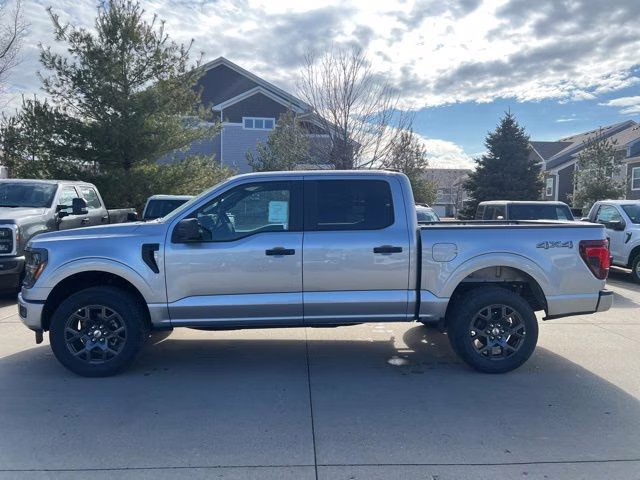 2026 Iconic Silver Metallic Ford F-150 STX 4X4 Truck