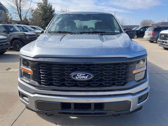 2026 Iconic Silver Metallic Ford F-150 STX 4X4 Truck