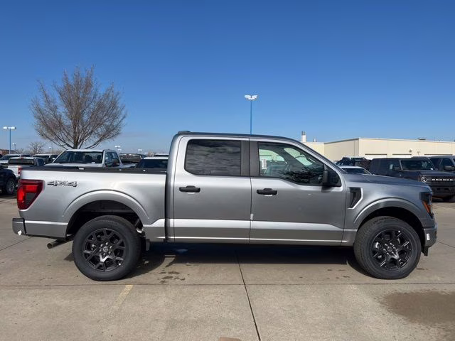 2026 Iconic Silver Metallic Ford F-150 STX 4X4 Truck