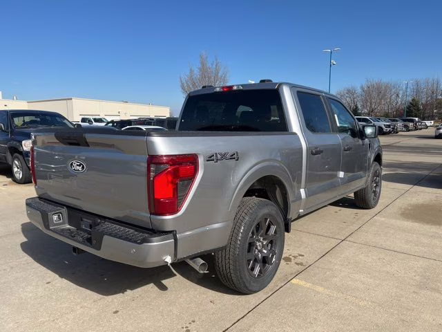 2026 Iconic Silver Metallic Ford F-150 STX 4X4 Truck