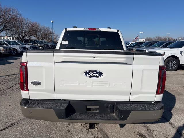 2026 Star White Metallic Tri-Coat Ford F-150 King Ranch 4X4 Truck