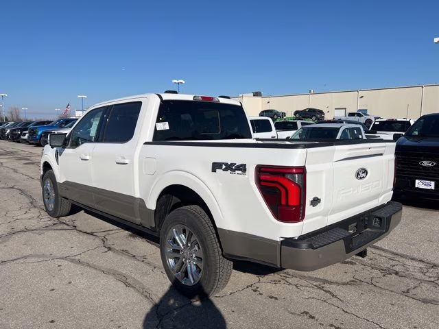 2026 Star White Metallic Tri-Coat Ford F-150 King Ranch 4X4 Truck