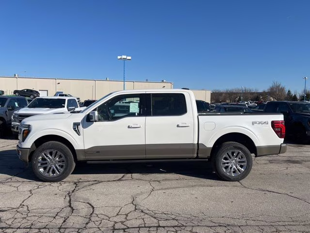 2026 Star White Metallic Tri-Coat Ford F-150 King Ranch 4X4 Truck