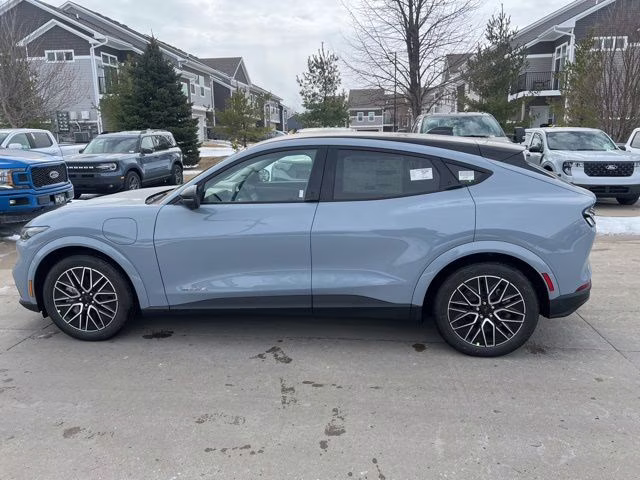 2026 Glacier Gray Metallic TriCoat Ford Mustang Mach-E Premium AWD SUV