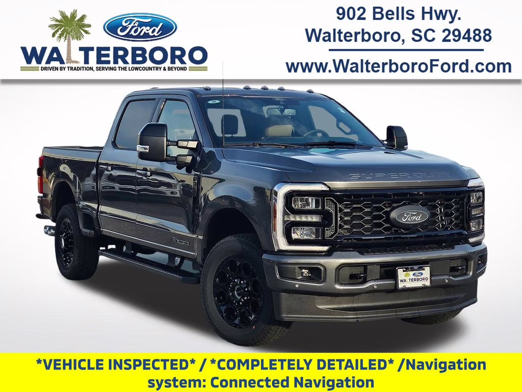 2026 Carbonized Gray Metallic Ford Super Duty F-350 SRW Lariat 4X4 Truck