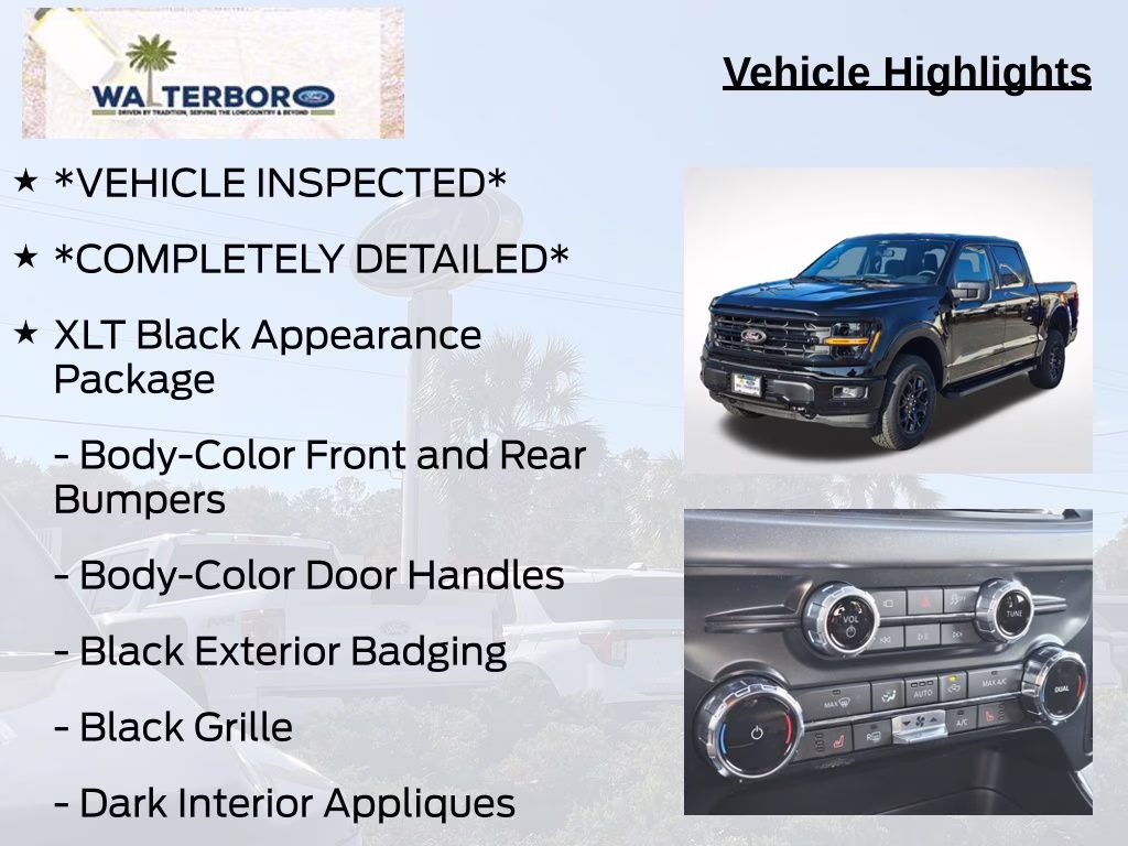 2026 Agate Black Metallic Ford F-150 XLT 4X4 Truck